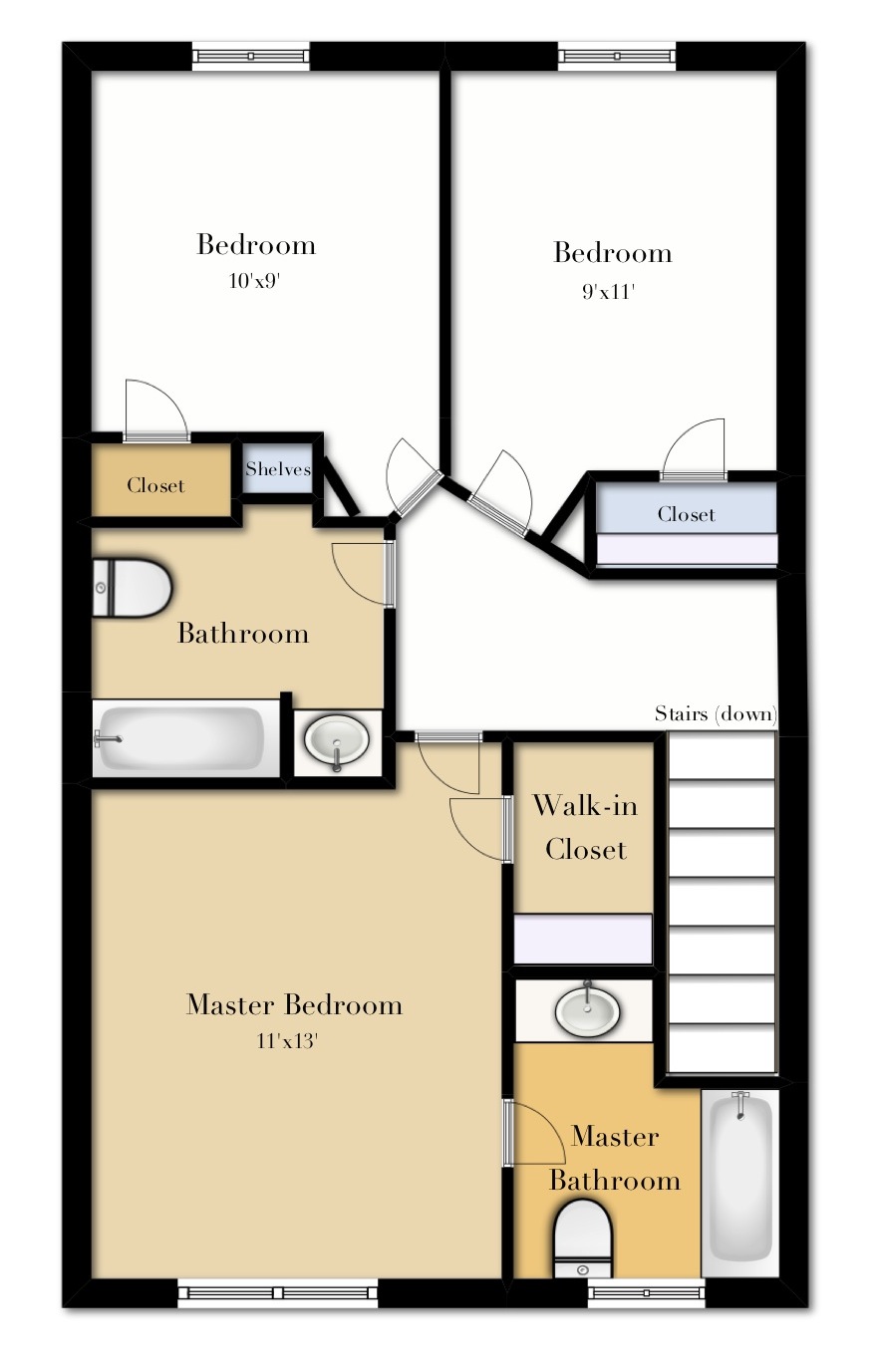 3 Bedroom Third Floor